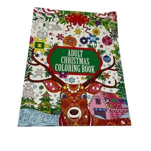 Festive Adult Christmas Coloring Book